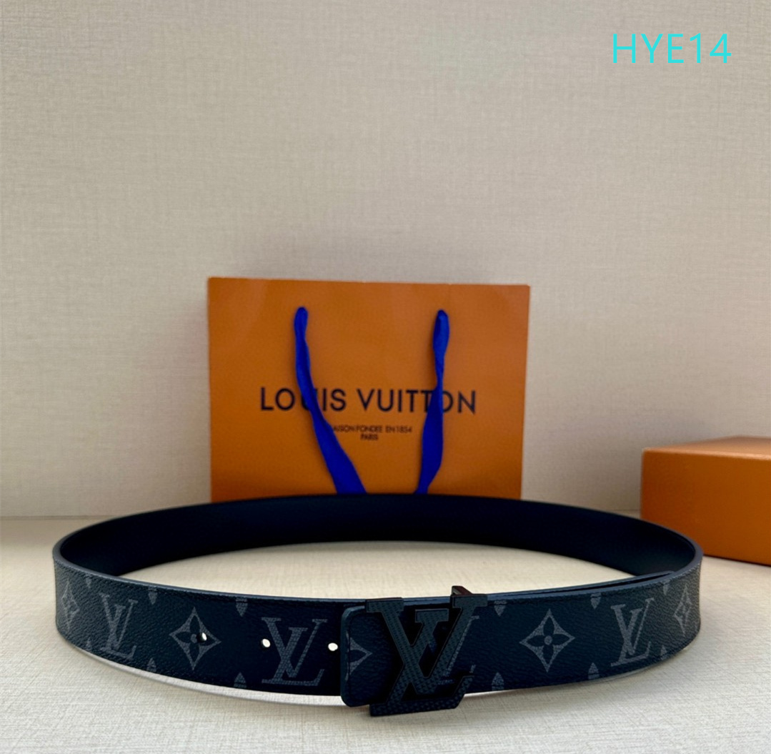 LV belt 34mmX95-125cm XH09